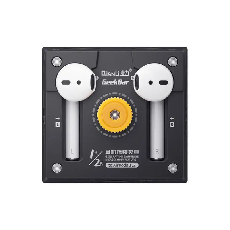 

Приспособление для ремонта наушников для Airpods 1/2/Pro разборка аккумулятора сменная оболочка снять держатель обслуживание открытие выравнива...