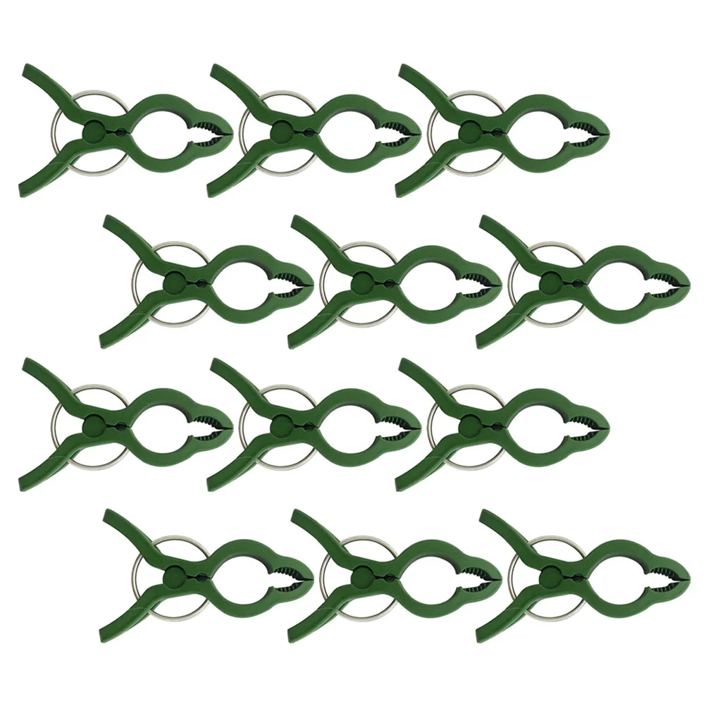 

25 Pcs Tomato Connection Clip Garden Fixed Clips Plants Gardening Fixing Grafting Fixture Clamps Iron Supports