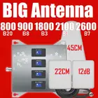 Усилитель сотового сигнала 3G Усилитель 2G 4G 4G LTE GSM ретранслятор 18 дБ с высоким коэффициентом усиления комплект больших деревянных панельных антенн 800 900 1800 2100 2600