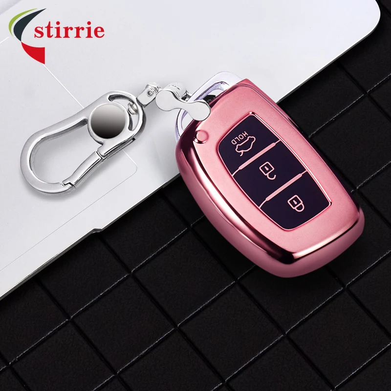 

Чехол для автомобильного ключа из ТПУ для Hyundai Tucson Sonata Fe Creta ix25 ix35 ix45 i10 i20 i30 i40 Verna Solaris Mistra Elantra Accent