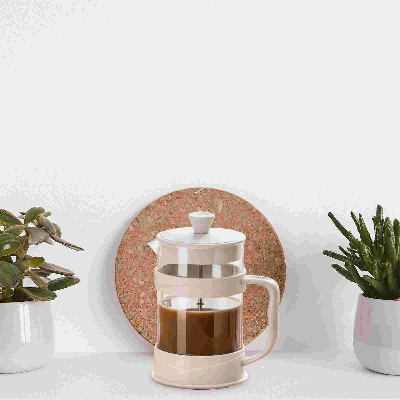 

Coffee Pot Press Maker Espresso Tea Large Filter Cold Beverage Pitcher Brew Hand Manual Travel Kettle Drip Steel Stainless