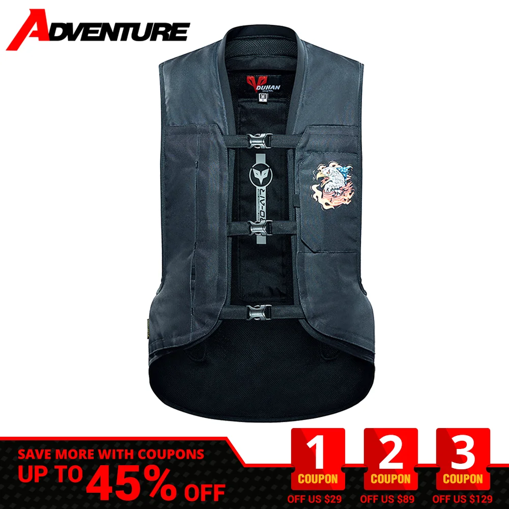 

Motorcycle Jacket Airbag Vest Motocross Air-bag Moto Vest Motorcycle Equipment Motorbike Reflective Safety Vest Protective Gear
