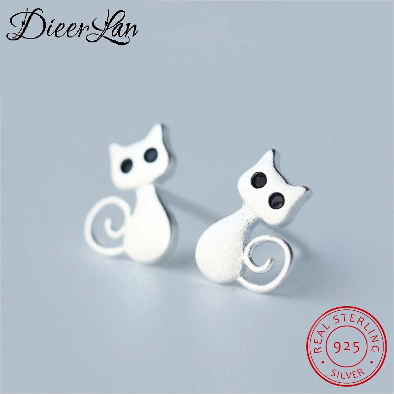 

Женские серьги в этническом стиле, серьги из серебра 925 пробы в богемном стиле с котом, свадебные украшения, 2022