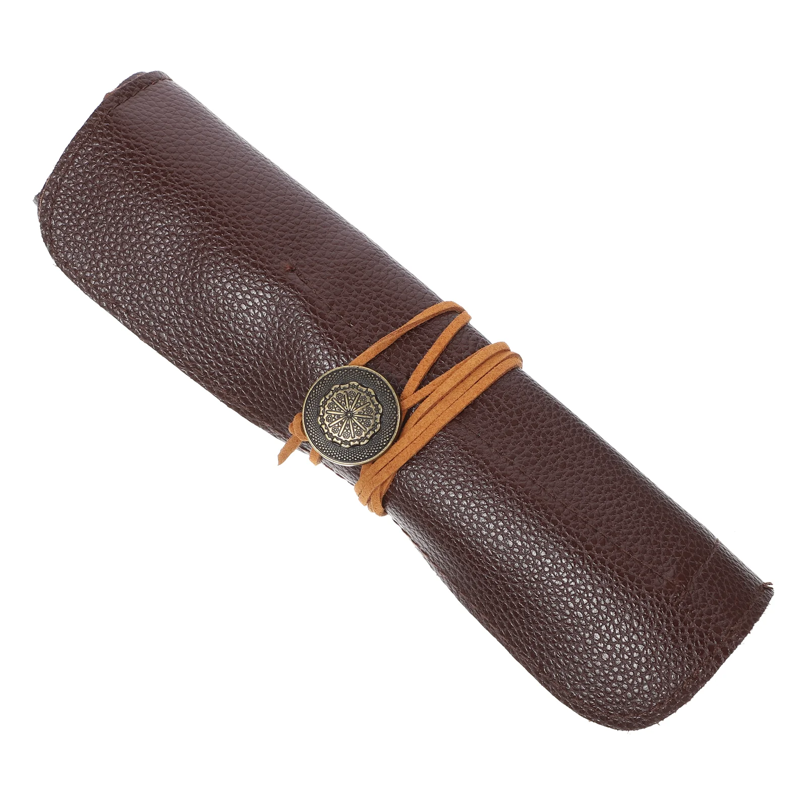 

Rolltoolleatherpouch Carving Chef Storagepocketcase Professionalrollable Belt Pouches Cutleryorganizers Carrierpu Set Wrench