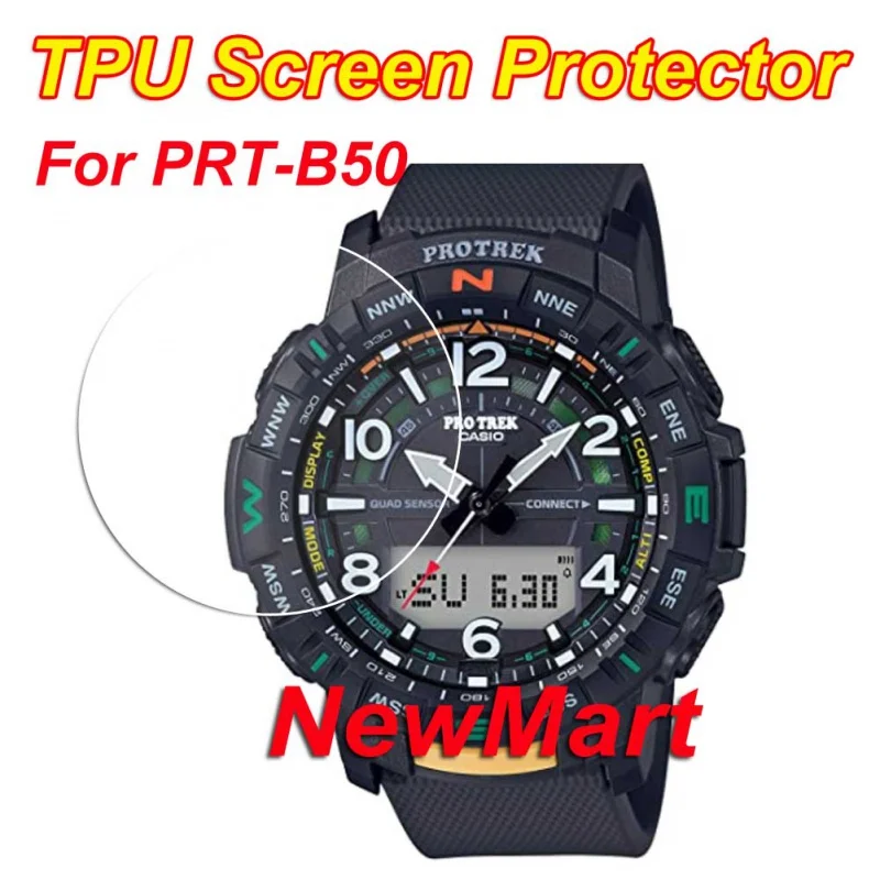 

Protector For PRT-B50 PRT-B70 TPU Nano Screen Protector High Definition Anti-shock For Casio PRT-B 50T-7CR PRT-B70-1R