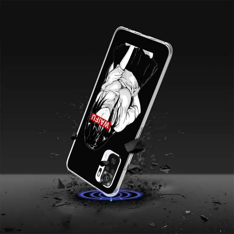 Чехол Sugoi Senpai для Xiaomi Redmi Note 13 12S 12 11S 11 11T 11E 10S 10 Pro Plus 9S 9 8T 8 5G T