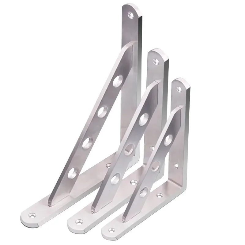 

SUS 304 Stainless Steel Triangle Bracket Punch-Free Wall Right-Angle Fixer Wall Nail-Free Shelf Partition Bracket Support