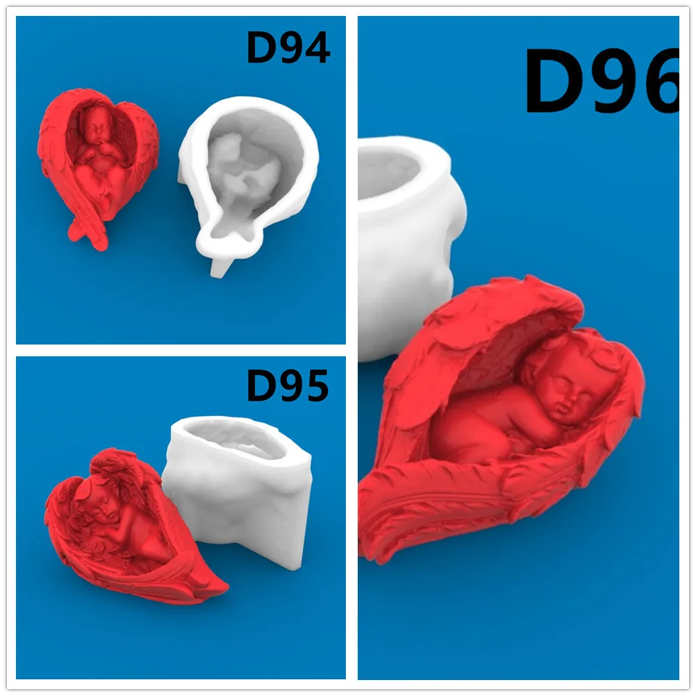 Детская силиконовая форма в виде свечи гипсовая для резьбы искусство украшения