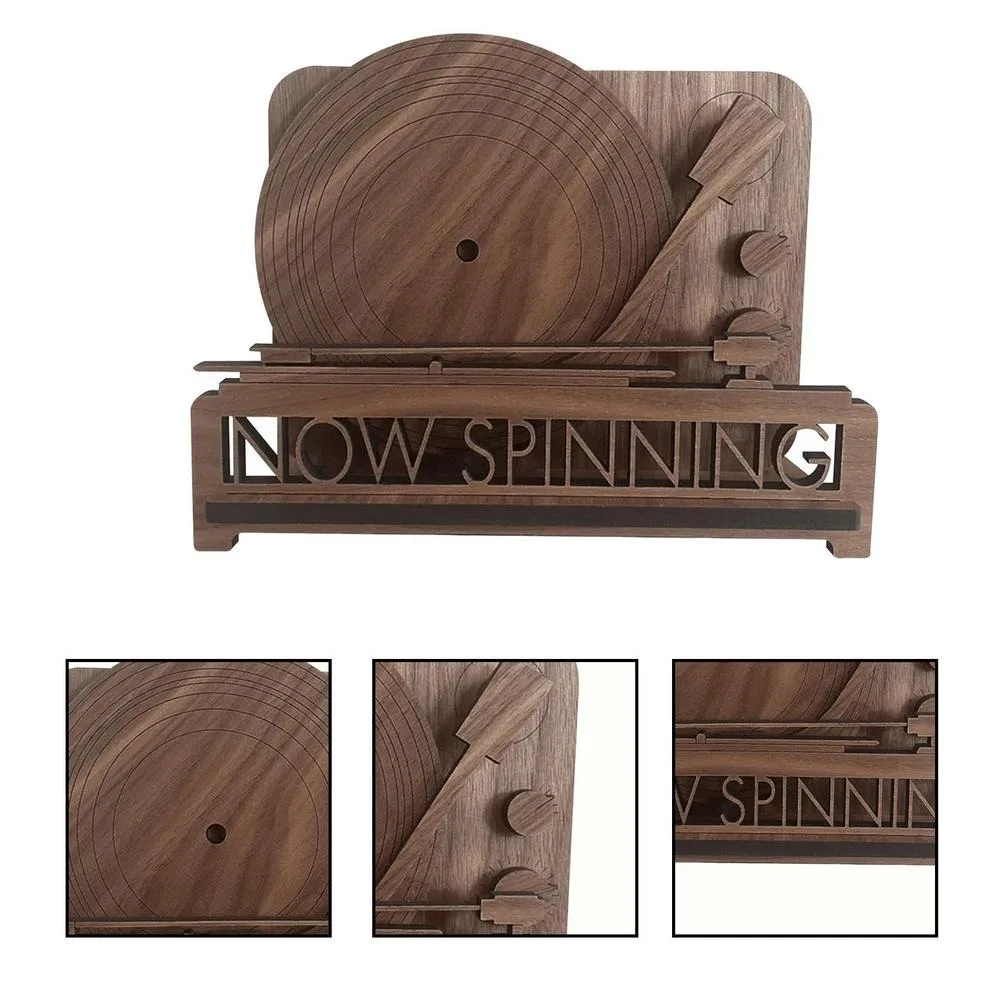 

Collection Bracket Home Furnishing Decoration Album Stand Record Display Stand Storage Rack Graphophone modeling