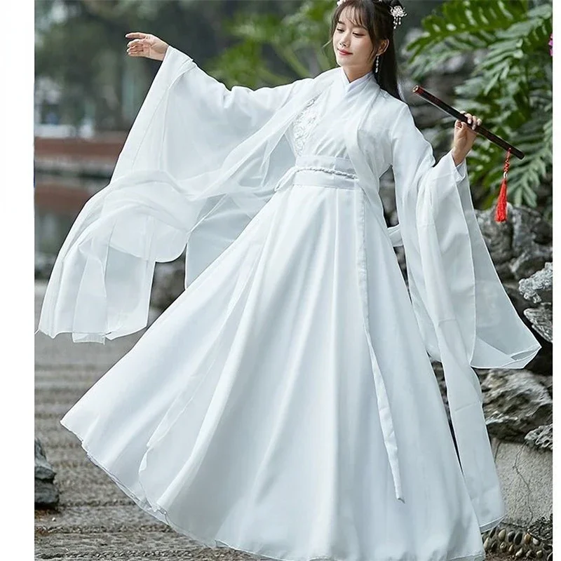 Современное женское традиционное китайское платье Hanfu кимоно для женщин в стиле