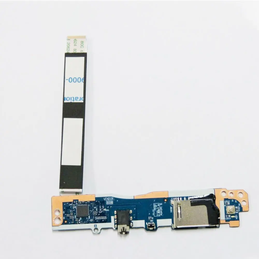 Фото Для Lenovo IdeaPad 3 14IML05 14IIL05 14ITL05 V14 G1 14s IML IIL ARE устройство чтения карт ноутбука аудиоразъем порт переключатель кнопка питания плата №2