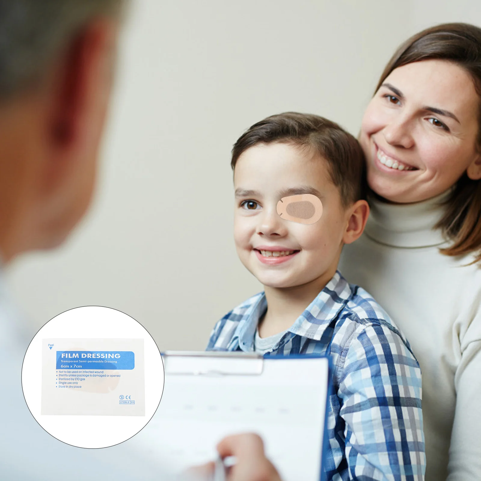 

Eye Patchlazy Kids Amblyopia Adhesive Strabismuspad Glasses Cover Bandagesshade Blocking Light Stickers Non Children Woven