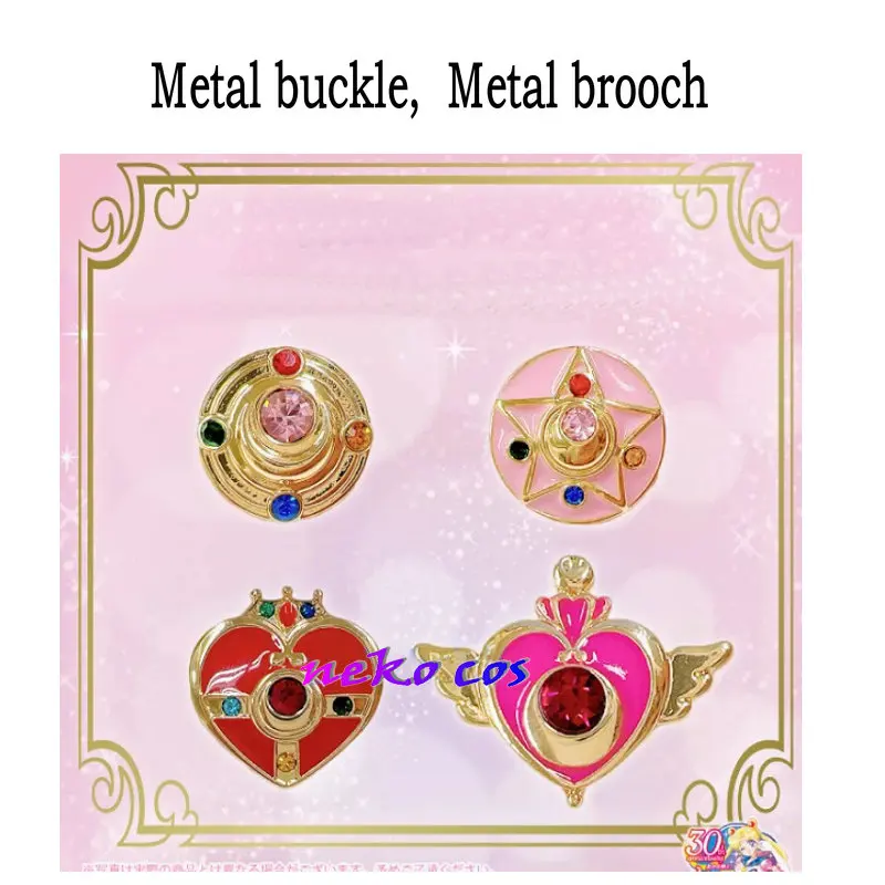 Фото nekocos Sailor Moon металлическая пряжка металлическая брошь реквизит косплей №1