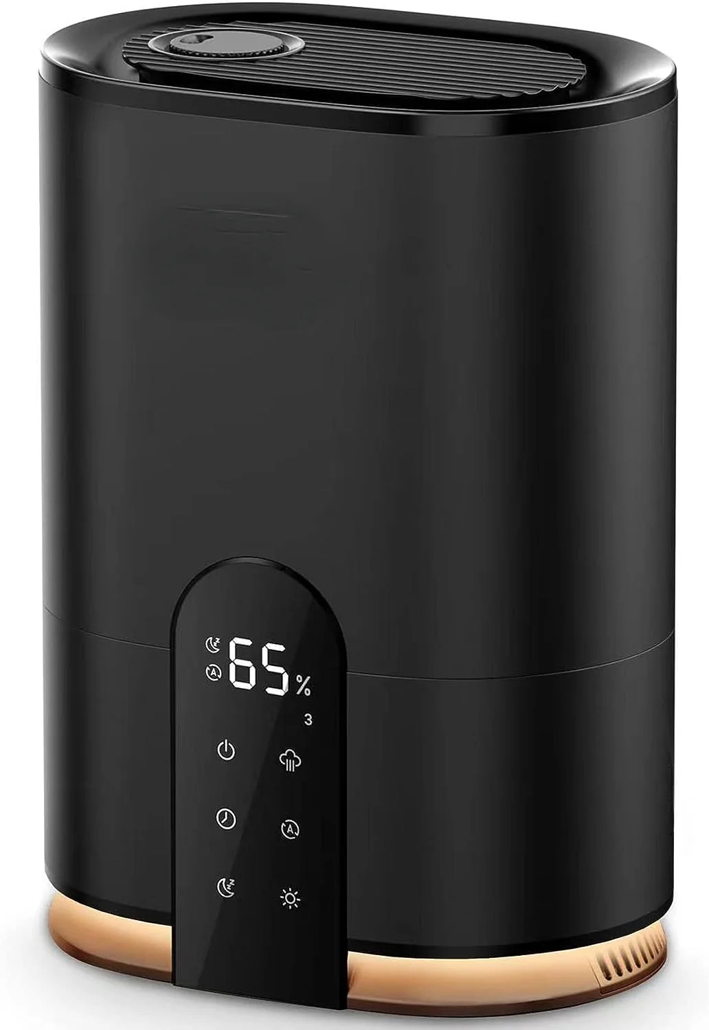 

for Bedroom, PARIS RHÔNE 4L Top Fill Humidifiers for Home Large Room, Essential Oil Diffuser, Auto Humidity Sensor, 28dB Quiet,