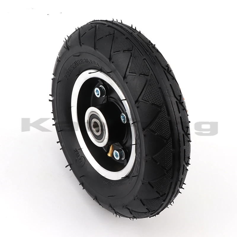 

200*50Electric Scooter Tyre With Wheel Hub8" Scooter 200x50 Tyre Inflation Electric Vehicle Aluminium Alloy Wheel Pneumatic Tire