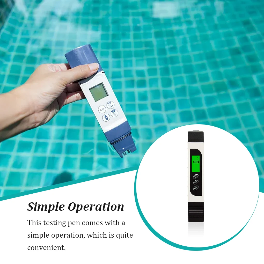 

Test Pen Water Tester Temperature Gauge Large Battery Capacity Workmanship