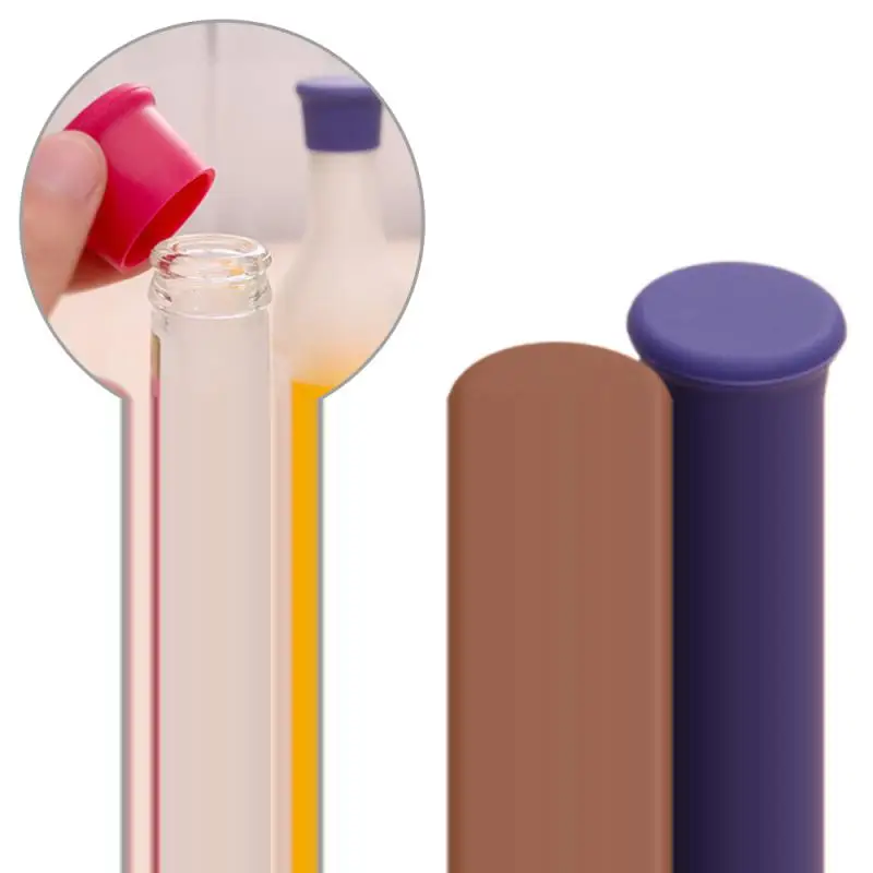 

Silicone Wine Stopper Leak Free Wine Bottle Cap Fresh Keeping Sealers Beer Beverage Champagne Closures For Bar Accessories