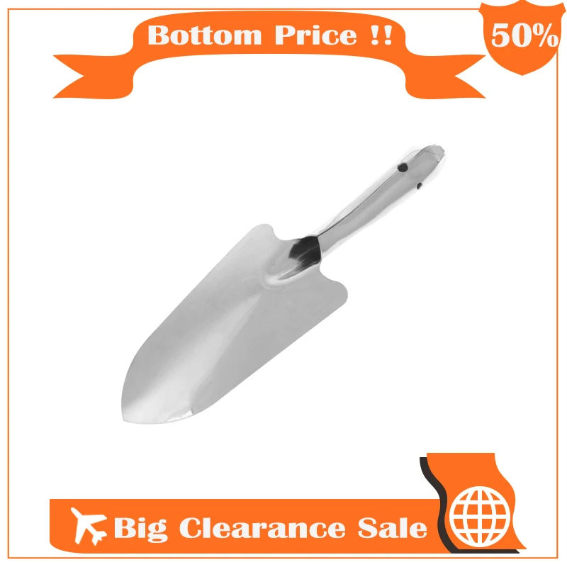 

Mini Garden Tools Iron Shovel Metal Handle Head Kids Toy