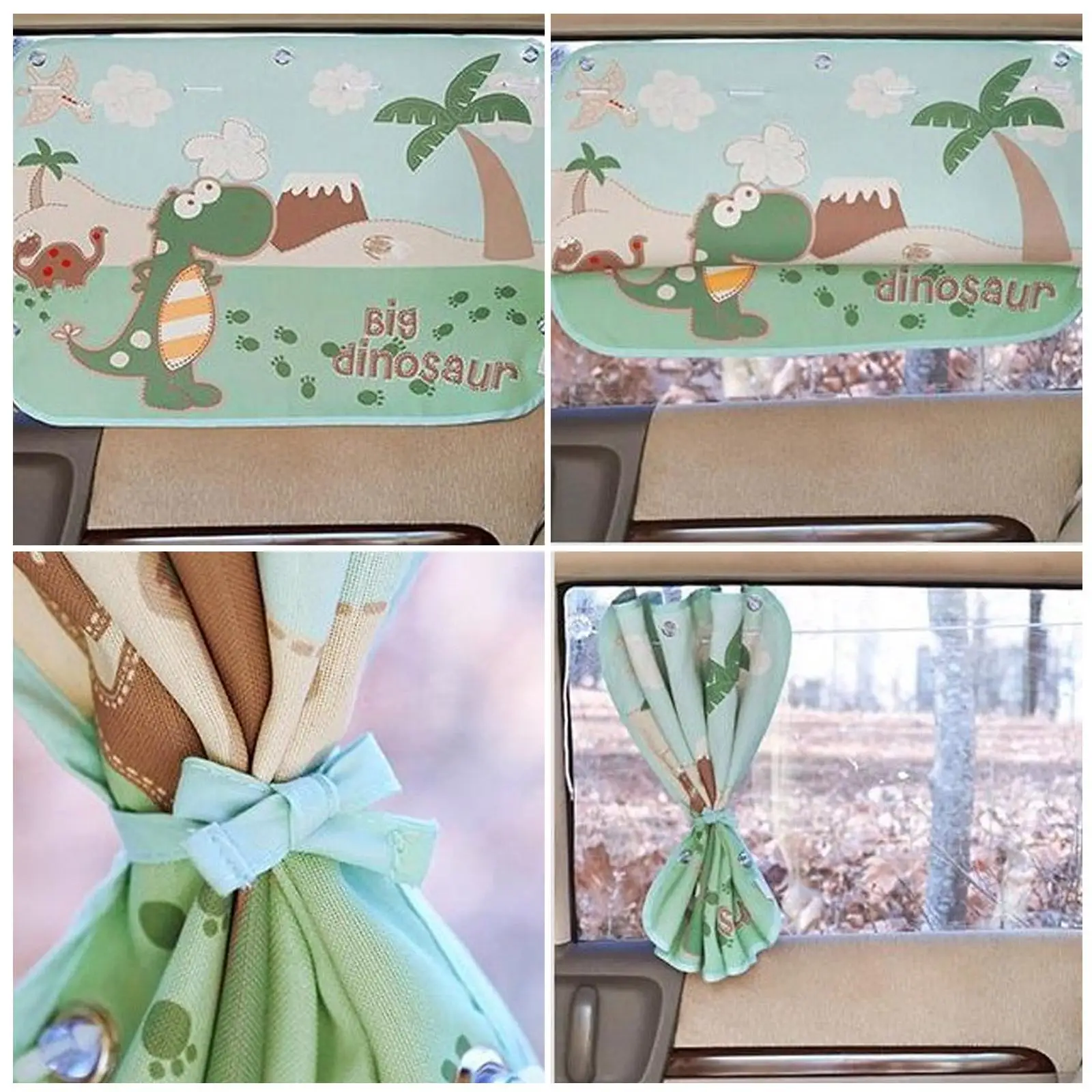 

Car Sun Shade Car Cover Cartoon Rear Side Window Curtain Film Car Sunshade Visor Heat UV Protection for Baby Kid Children D4I3