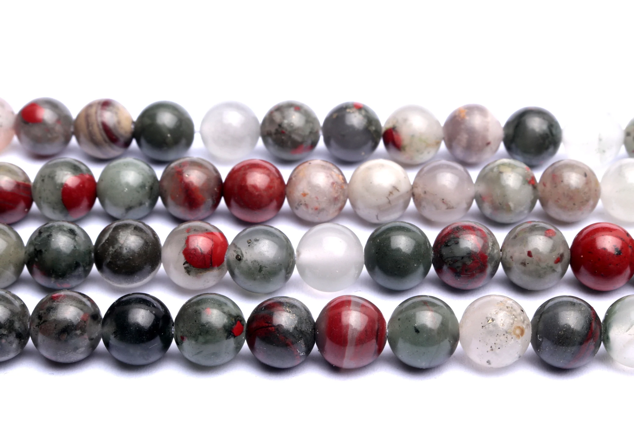 

Natural African blood stone 1 strands/set for all kinds of DIY bracelet designs （about 38cm）
