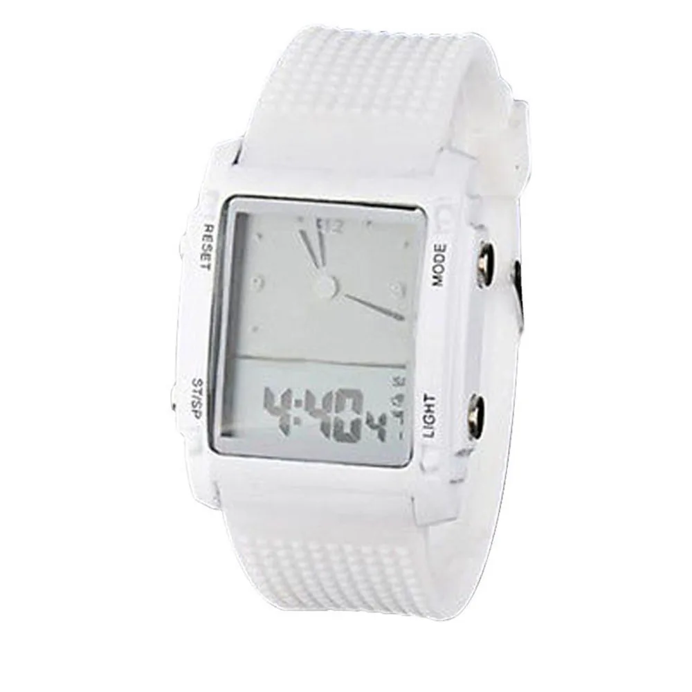 

Unisex Watch Waterproof Dual Display Lcd Alarm&chronograph Sport Watch/digital Wrist Watch/women Quartz Watches/men Watch Gifts