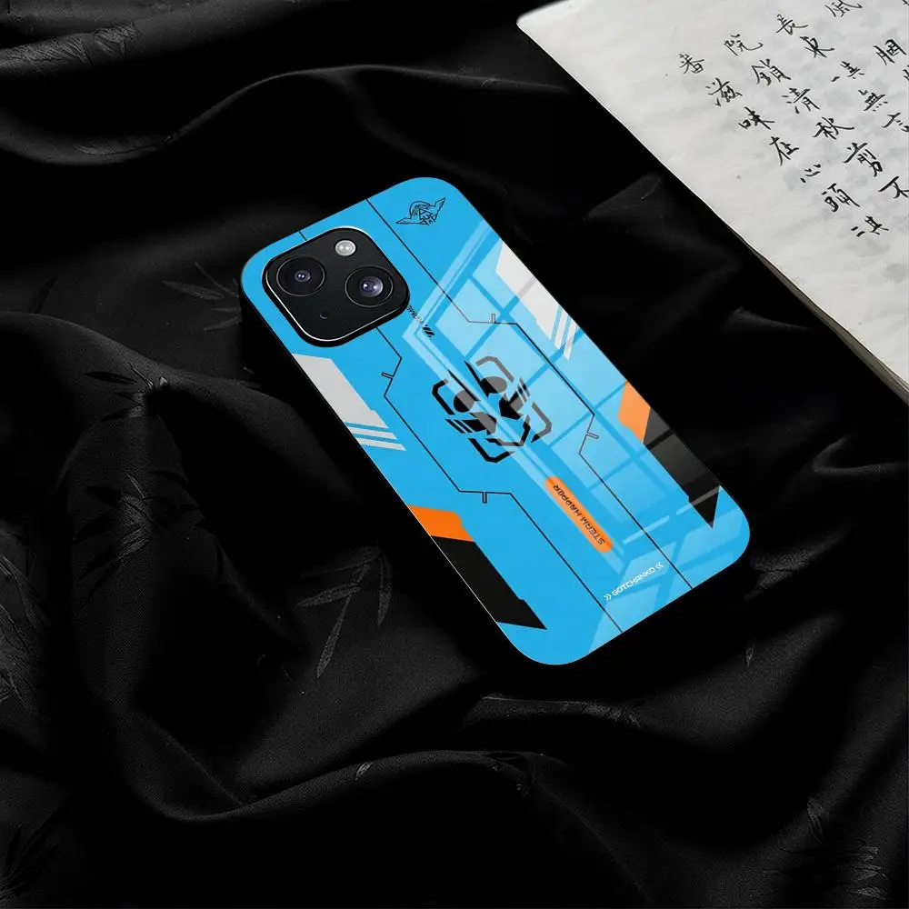 Чехол для телефона Kamen Rider Gotchard Ver Mecha для iPhone 17 Air 16 E 15 Plus Pro Max, стеклянная крышка-рамка, жесткий корпус (art.: 3920dc12d6bf7) - 3920dc12d6bf7