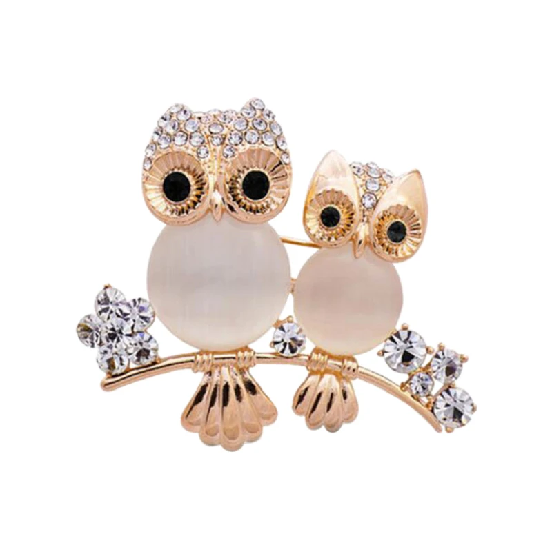 

Креативная женская брошь в форме Совы из сплава, шарф, аксессуары для одежды, ювелирные изделия в подарок
