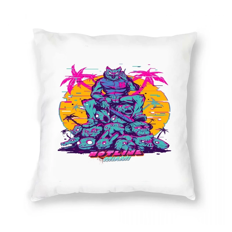 

Hotline Miami Hotline Miami Fashion Graphic 3xl Pillow Case Funny