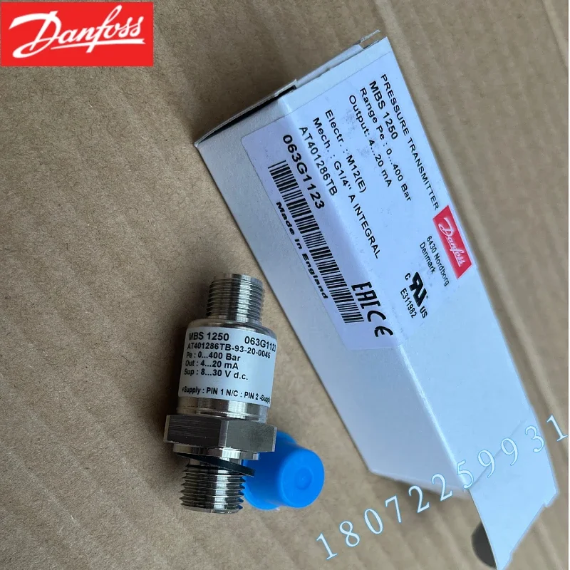 Фото Датчик давления Danfoss MBS1200 063G 2771/0 - 10 бар для экскаваторов LiuGong №2