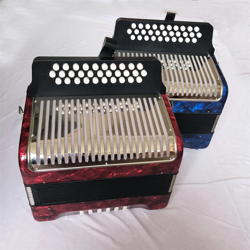31 клавиша 12 басов кнопки басовых кнопок аккордеон Bayan Accordions с чехлом из
