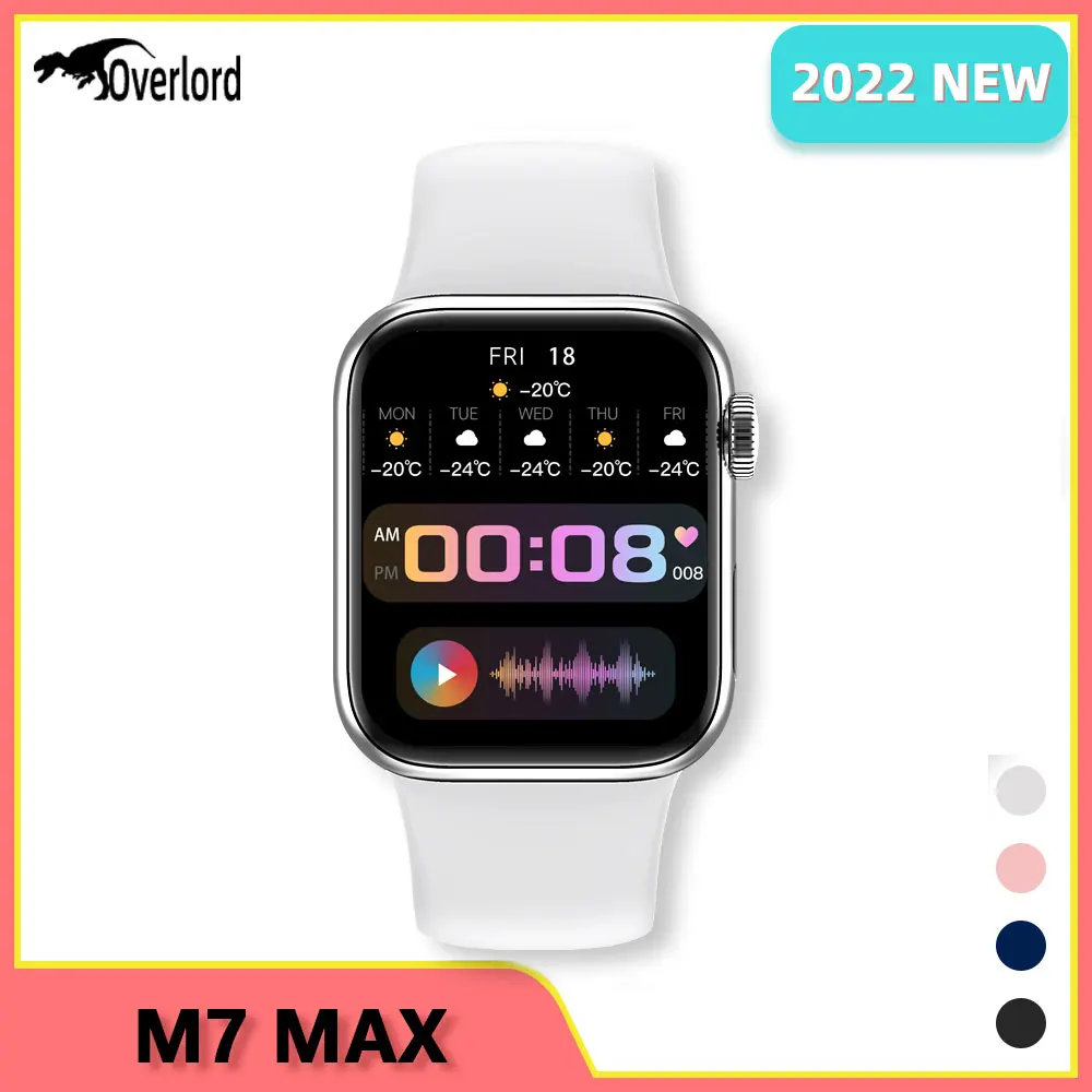 

Смарт-часы M7 Max Series 7 мужские/женские с поддержкой NFC, 2022 дюйма