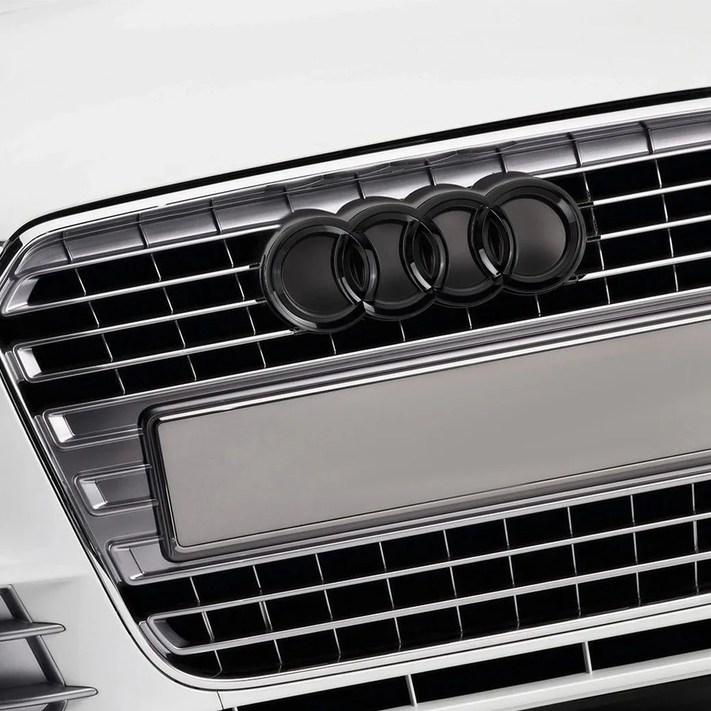 Для AUDI Q3 A7 S3 A3 8V 8P Sportback RS5 A8 A1 A5 Q5 A6 C6 оригинальная эмблема переднего и заднего багажника автомобиля, сменные декоративные наклейки (art.: 3920cf952abb4) - 3920cf952abb4
