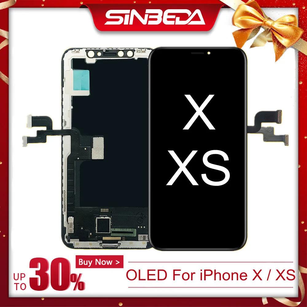 

OLED Minor Flaws LCD Pantalla For iPhone X LCD Display Touch Screen Digitizer Assembly For iPhone XS LCD Display With 3D Touch