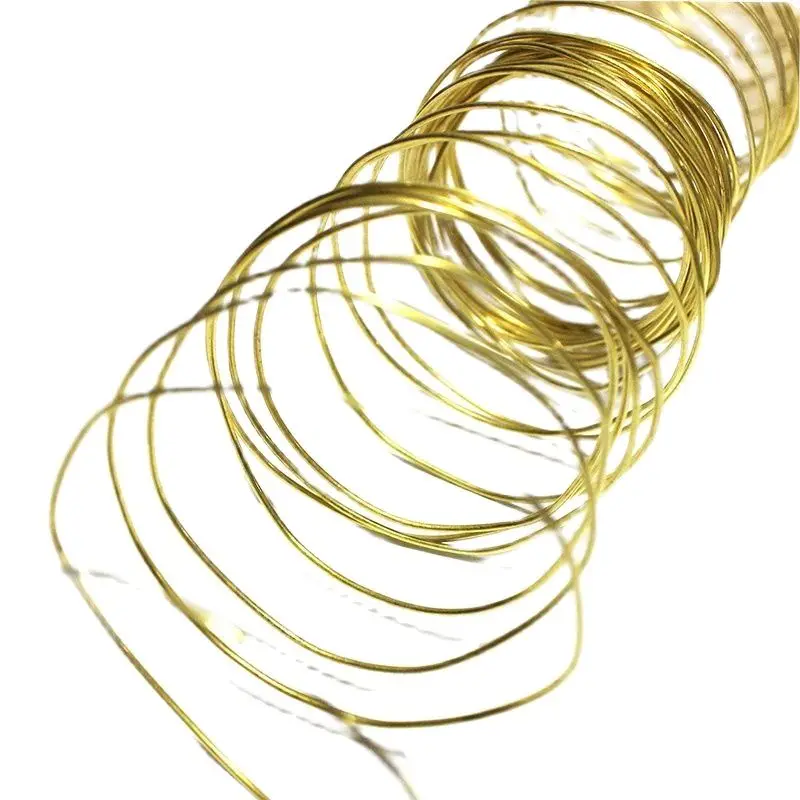 

Brass Round Wire Unplated Jewellery Craft Soft