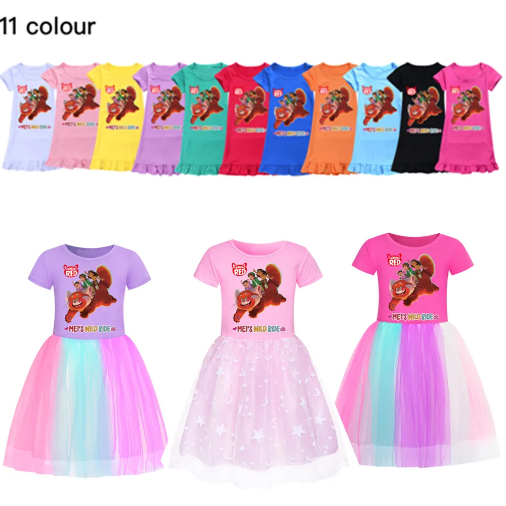 

dresses Various styles of dresses turning red little beauty Girls Clothes Summer dress baby girl clothse kids dress for girls