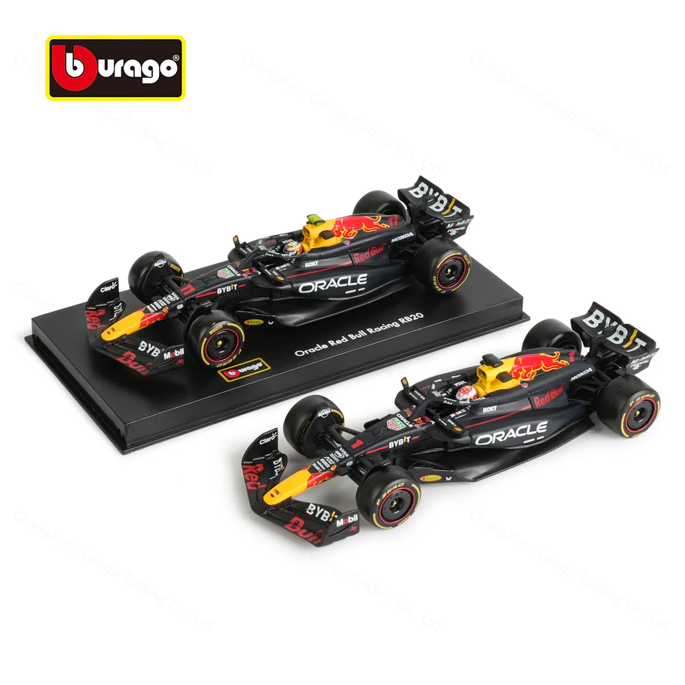 Bburago 1:43 2024 RedBull RB20 # 1 F1 Formula Car литые автомобили Коллекционная модель гоночные