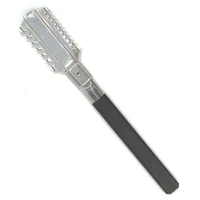 stainless steel edge shaving razor rubber handle removable professional barber cutting hair straight razors t 090 shaving knife
