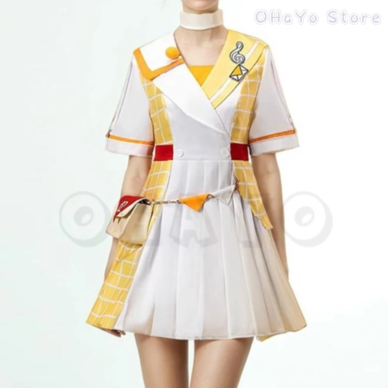 Костюм виртуальной певицы проект Sekai Рен Len магический Мирай 2024 косплей костюм