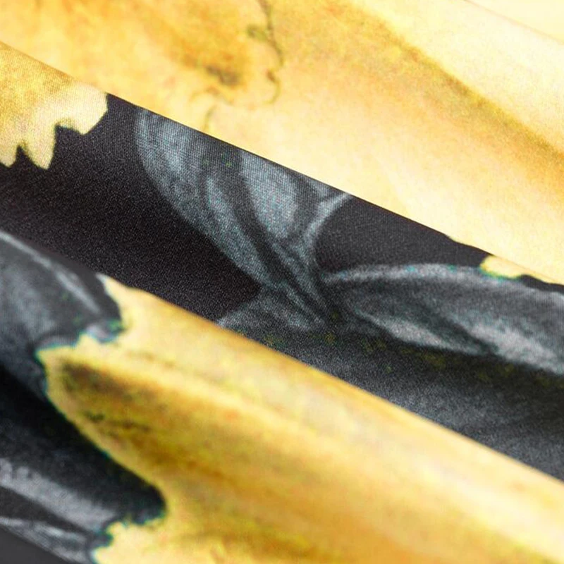 Chinese Style Womens Summer Pajamas Long Satin Robe Kimono Bathrobe Housecoat Sleep Robe Gown with Peacock and Blossoms Printed