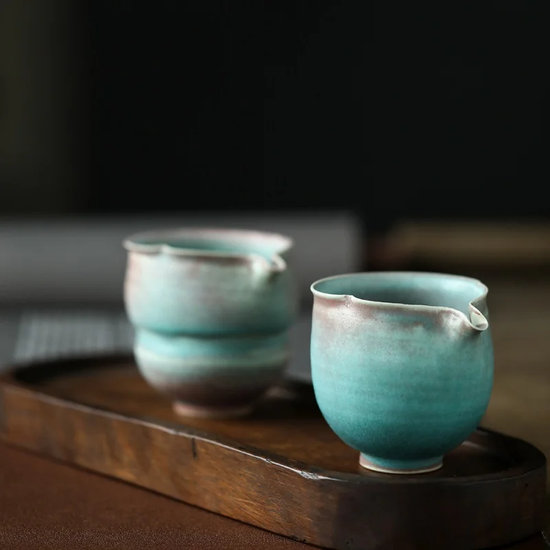 

Керамический жаропрочный кувшин для обжига глазури, ручной работы