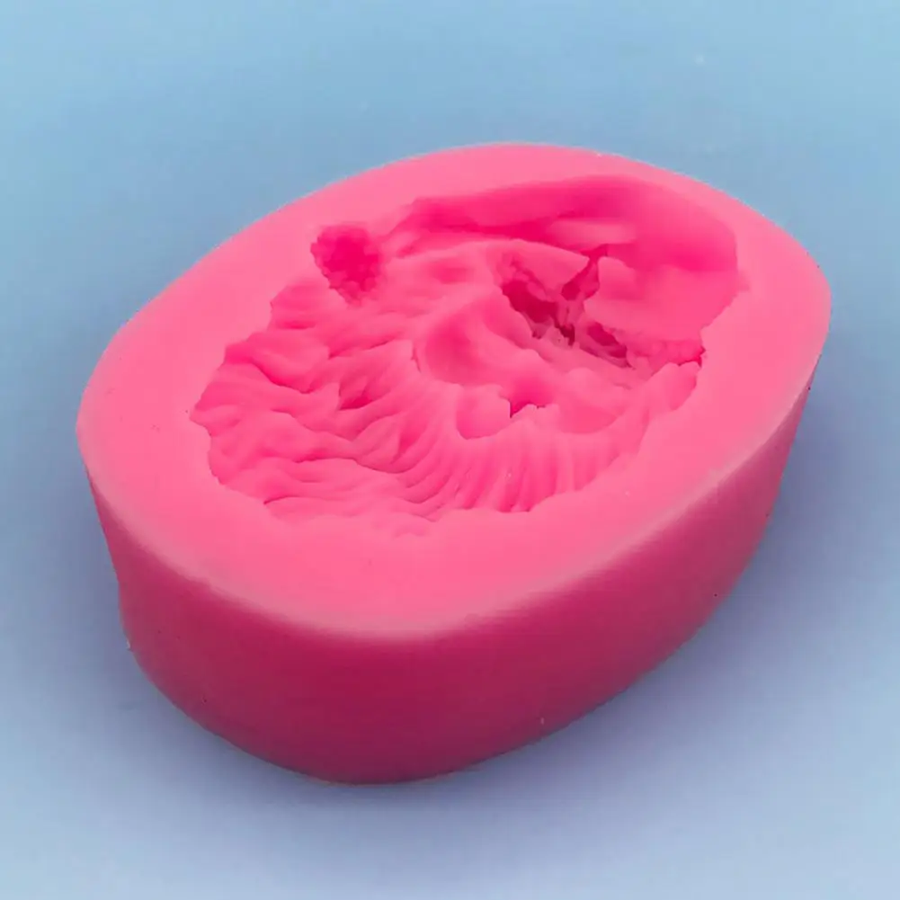 

Christmas Cake Mold Reusable Silica Gel Cake Decorating Pastry Dessert Silicone Mold Santa Claus Hat Mould for Cake Shop