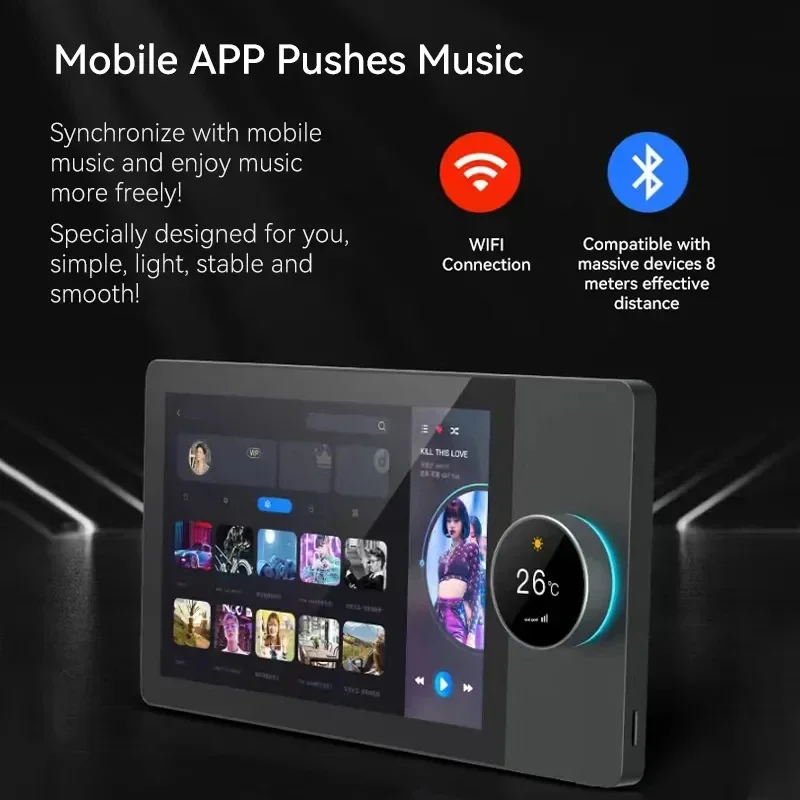 Беспроводная панель управления умным домом Tuya многофункциональная Центральная 8