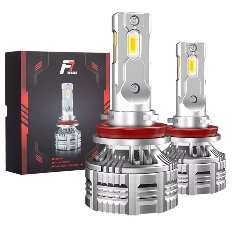 

F7 130W H7 H4 Canbus Led Lamp High Power Led Headlight Bulb H7 H4 H8 H11 9005 Hb3 Hb4 6500K Turbo Led Lamp For Car 2PCS
