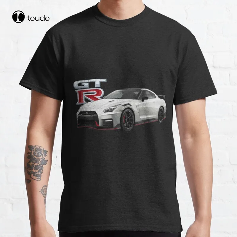 

Классическая хлопковая Футболка Gtr Nismo Gt-R Gtr R35 God