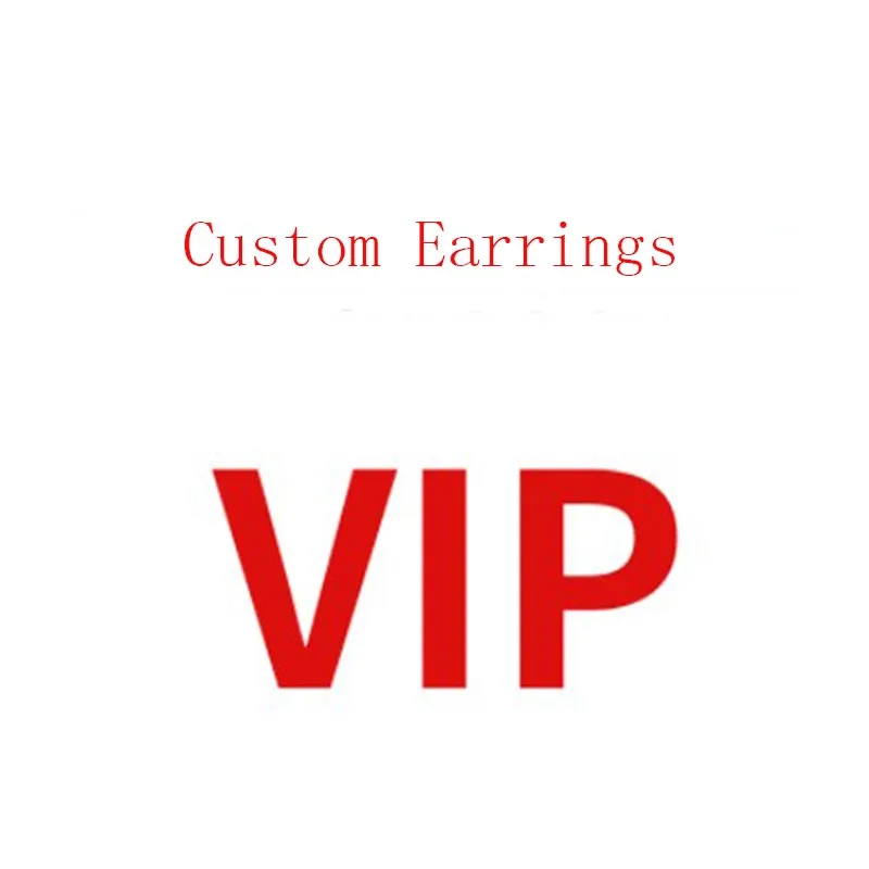 

Custom Style Earrings With Shipping Fee