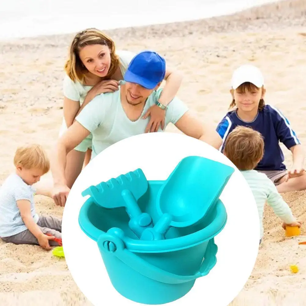 

Plastic Beach Toys Kids Play Toy Shovel Beach Sand Bucket Shovel Rake Digging Sand Tool Water Game Seaside Beach Tool