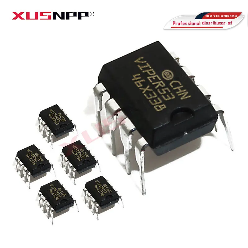 

5 шт. VIPER53 DIP8 VIPER53E DIP VIPER53A DIP-8 VIPER53DIP-E
