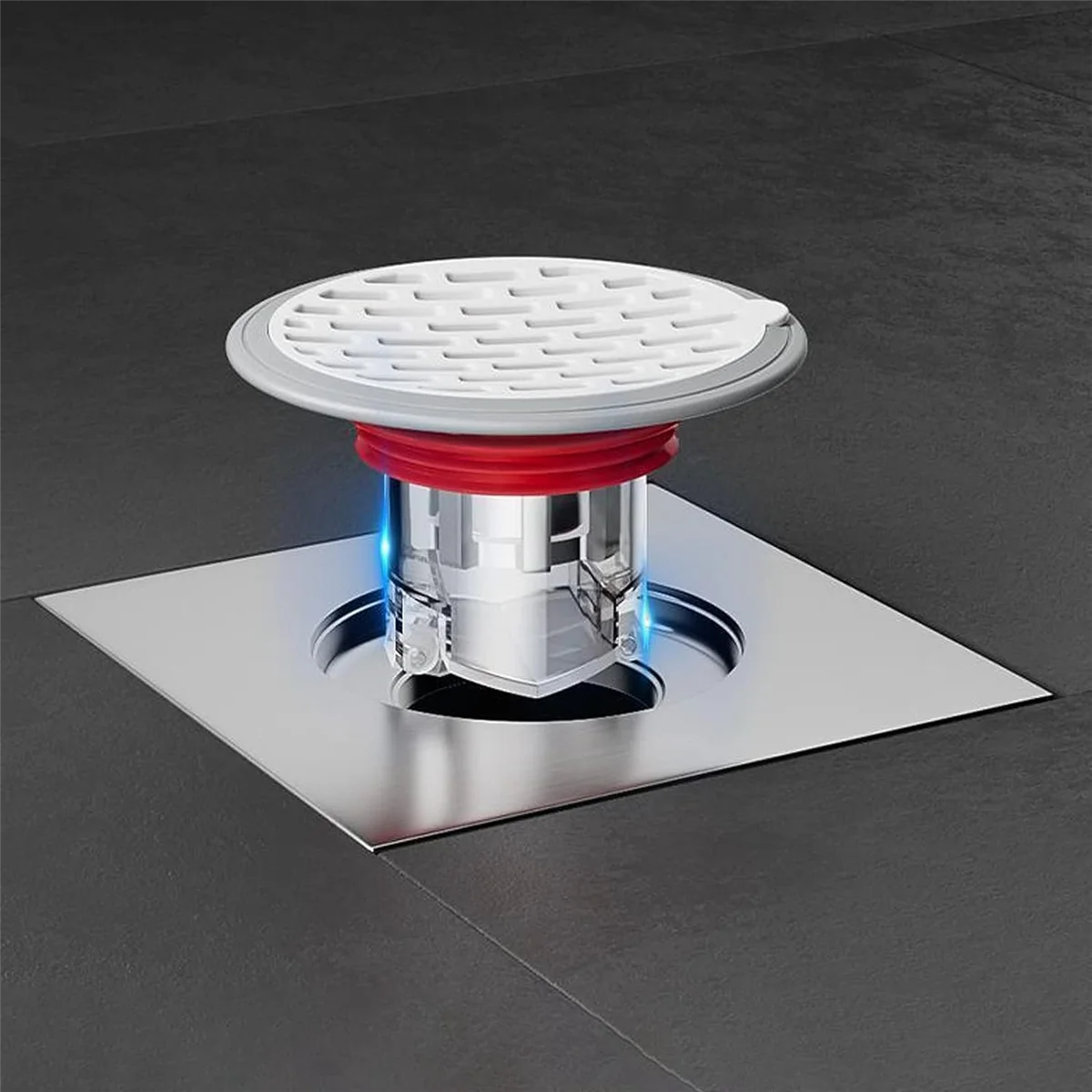 Предотвращение обратного потока слива в душе односторонний клапан крышка с