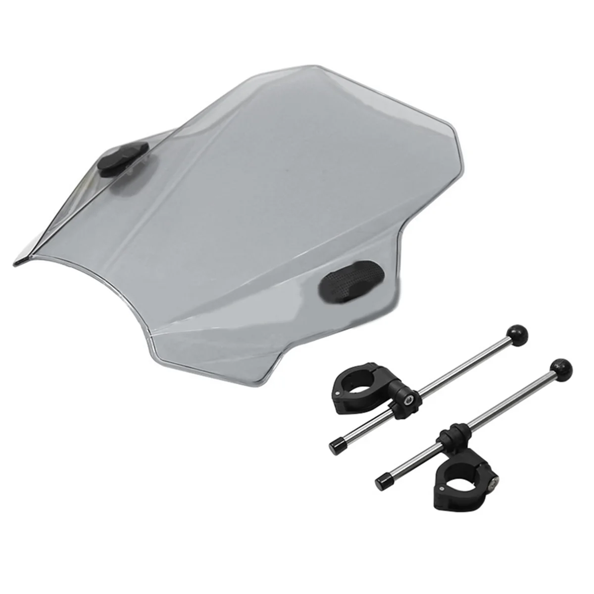 Передние ветровые дефлекторы для Yamaha MT07 MT09 HONDA CBR600RR CB1000R GXSR 600 750 BMW Ducati 40x37 см серый