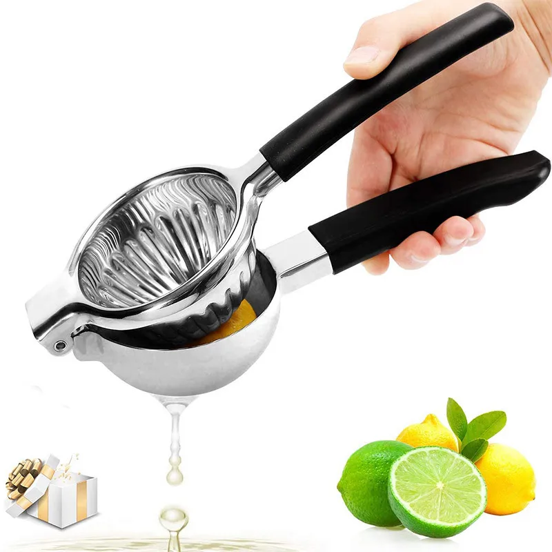 

304 Stainless Steel Kitchen Accessories Manual Juicer Gadget Lemon Clip Lemon Juicer Tools Gadgets Dining Bar Home Garden